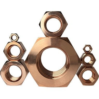 Silicon Bronze Hex Nuts - Unc Thread - Heavy