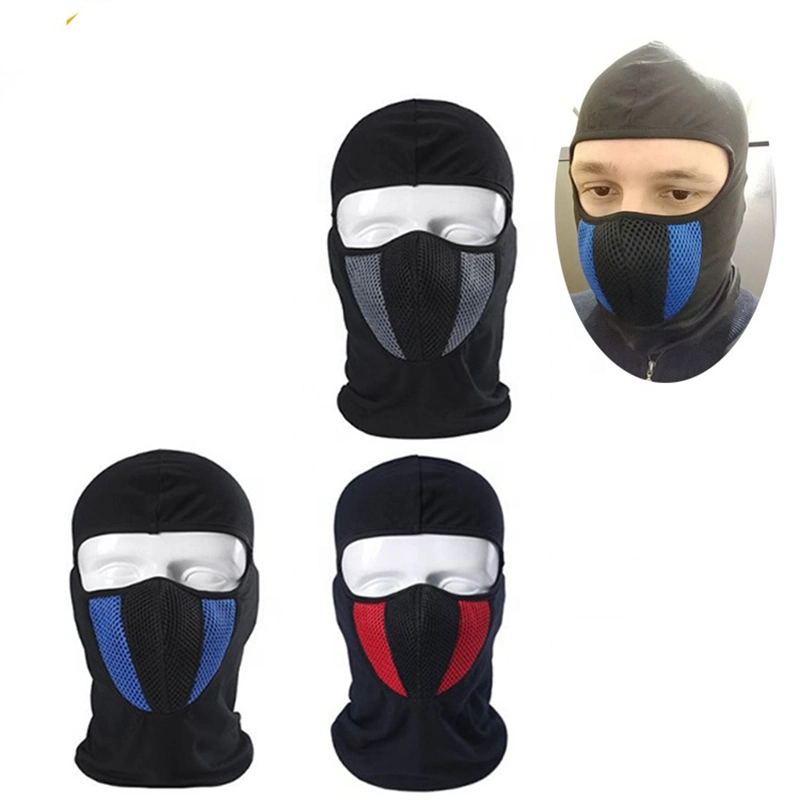 Motorcycle Balaclava Moto Face Mask Motorcycle Cycling Bike Full Face Mask Black One Size Esg13015