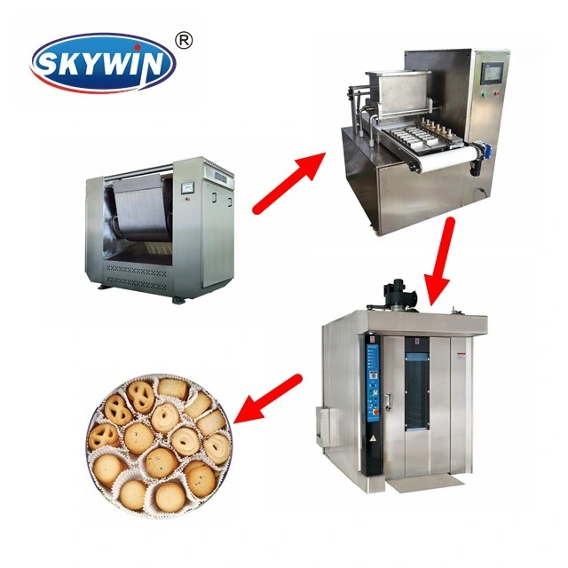 Automatic Tray Type for Small Kitchen Cookie Making Machine