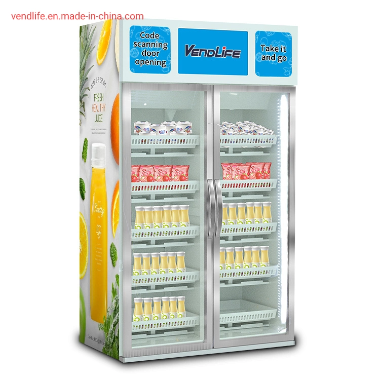 China Cheap Vendlife Vending Machine Snacks and Drinks Combo Cans Vending Machine