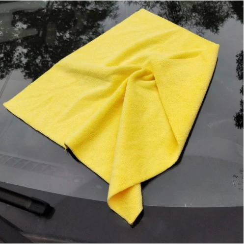 380GSM 40*40cm Microfiber Cleaning Cloth High and Low Hair Car Clean