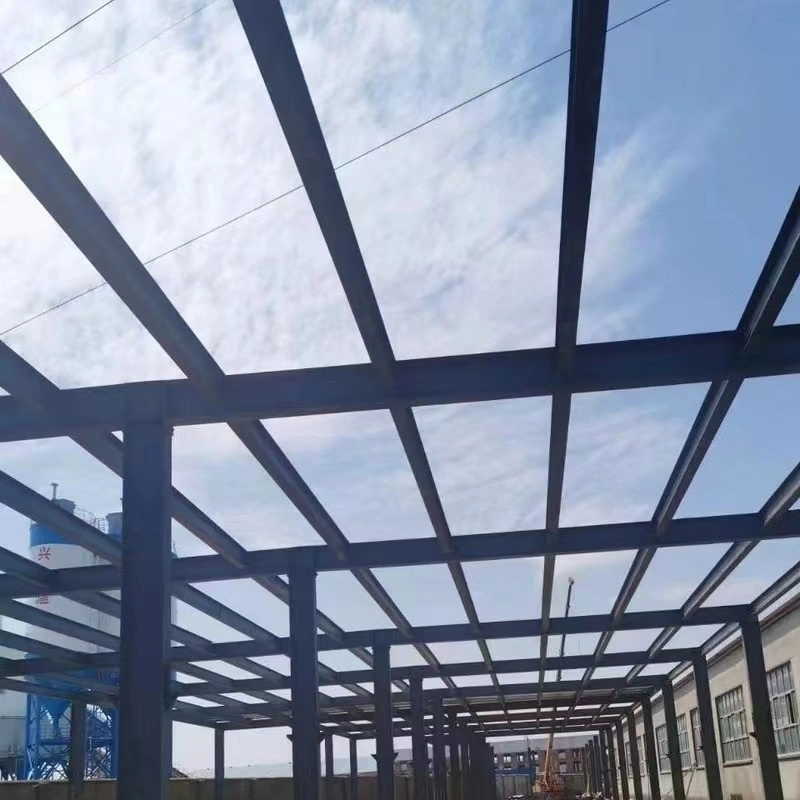 Multy Storey Steel Structure Construction Warehouse Workshop Building