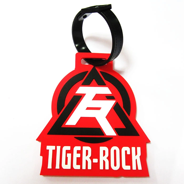 Custom Soft PVC Luggage Key Tag for Promotion Gifts