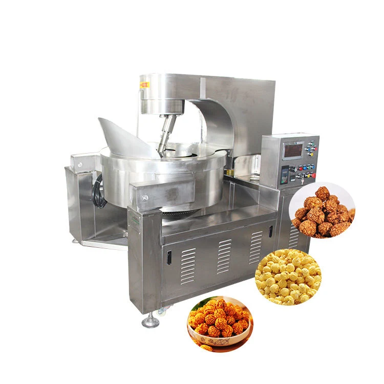 100L Stainless Steel Popcorn Making Machine Automatic Commecial Popcorn Machine