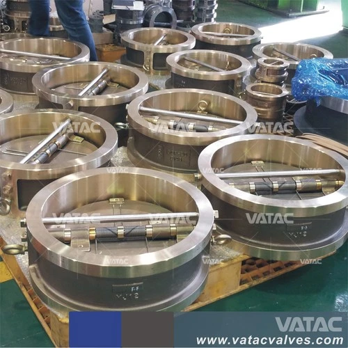 Cast Steel/C. I/D. I Dual Plate Type Butterfly Check Valve China