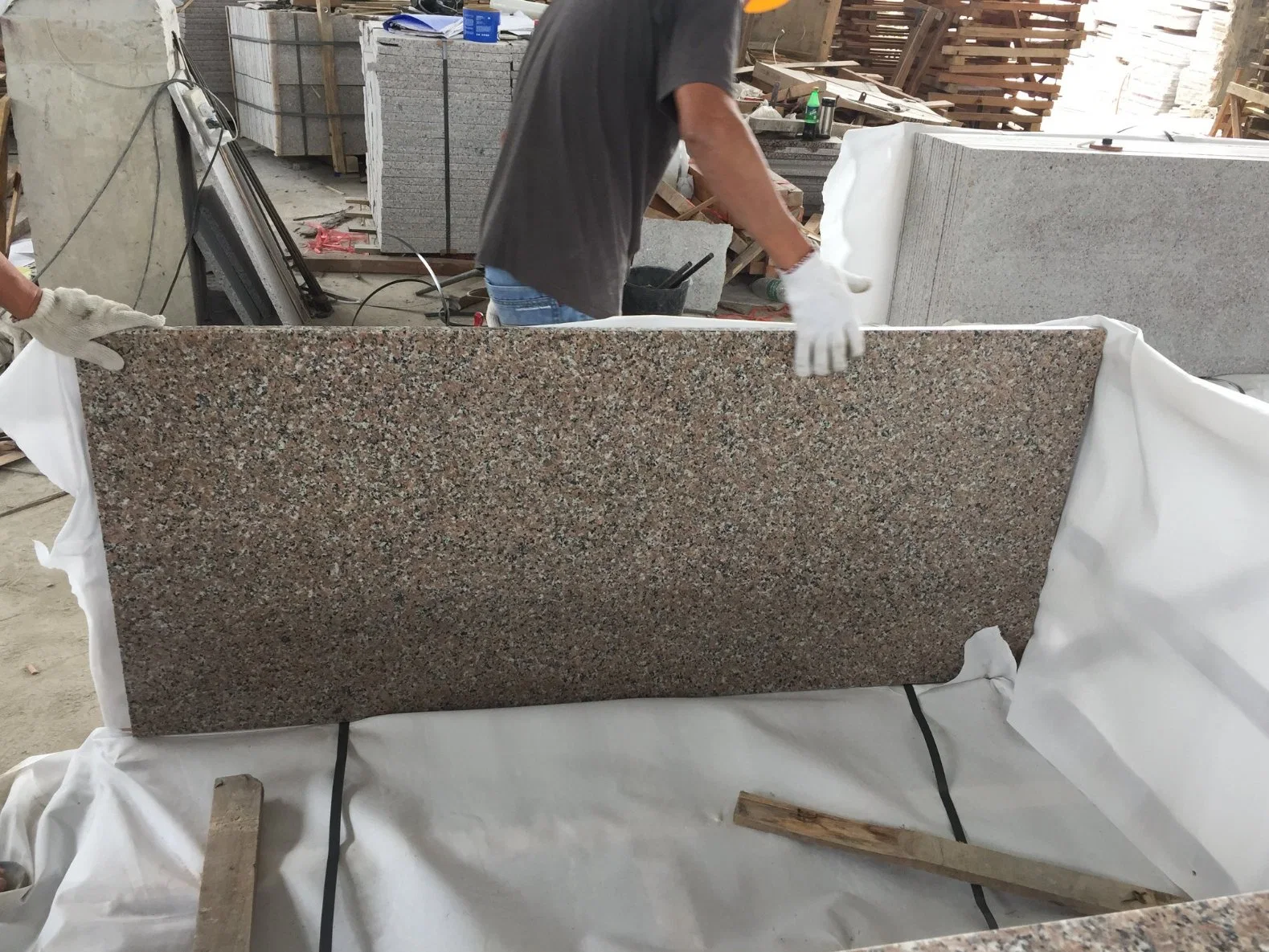 Factory Pink Rosa Porrino Granite Paving Stone Granite Tile for Floor Granito