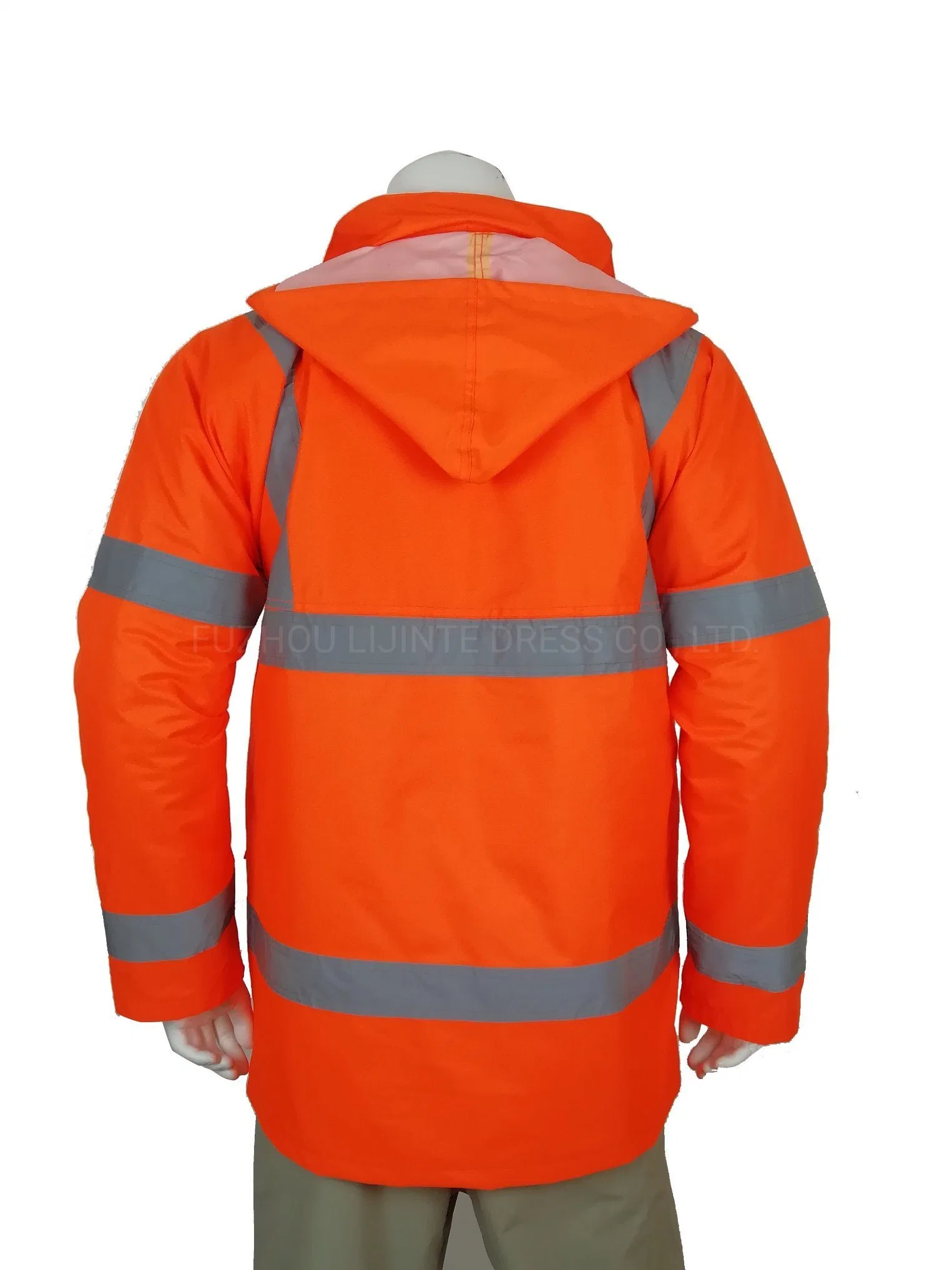 Traffic Safety Cotton-Padded High Visibility Reflective Padding Keep Warm Safety Workwear