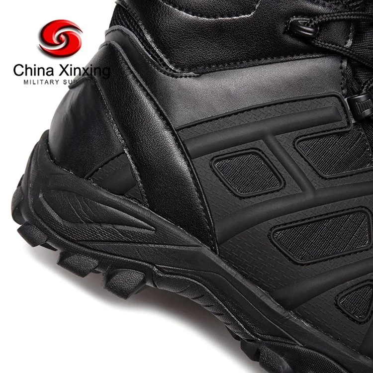 Custom MD EVA Rubber Outsole Police Army Shoes Lightweight Tactical Military Work Men's Boots