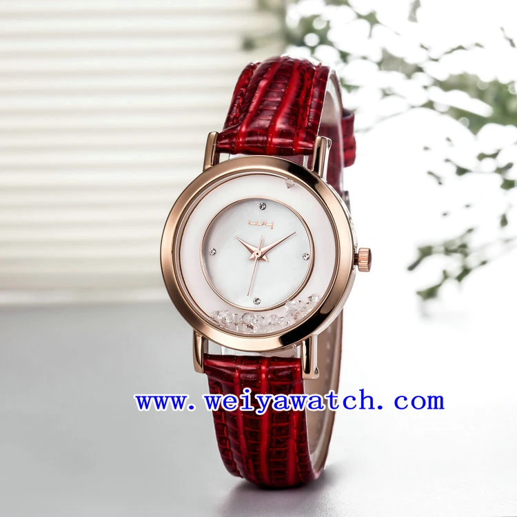 Design personalizado Business Lady Fashion Mulher Assista (WY-036E)