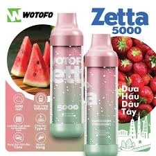 Original Wotofo Zetta 5000 Puffs Disposable/Chargeable Vape Pen Wholesale/Supplier I Vape