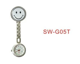 Popular Style Women&prime; S Cute Smiling Faces Nurse Watch