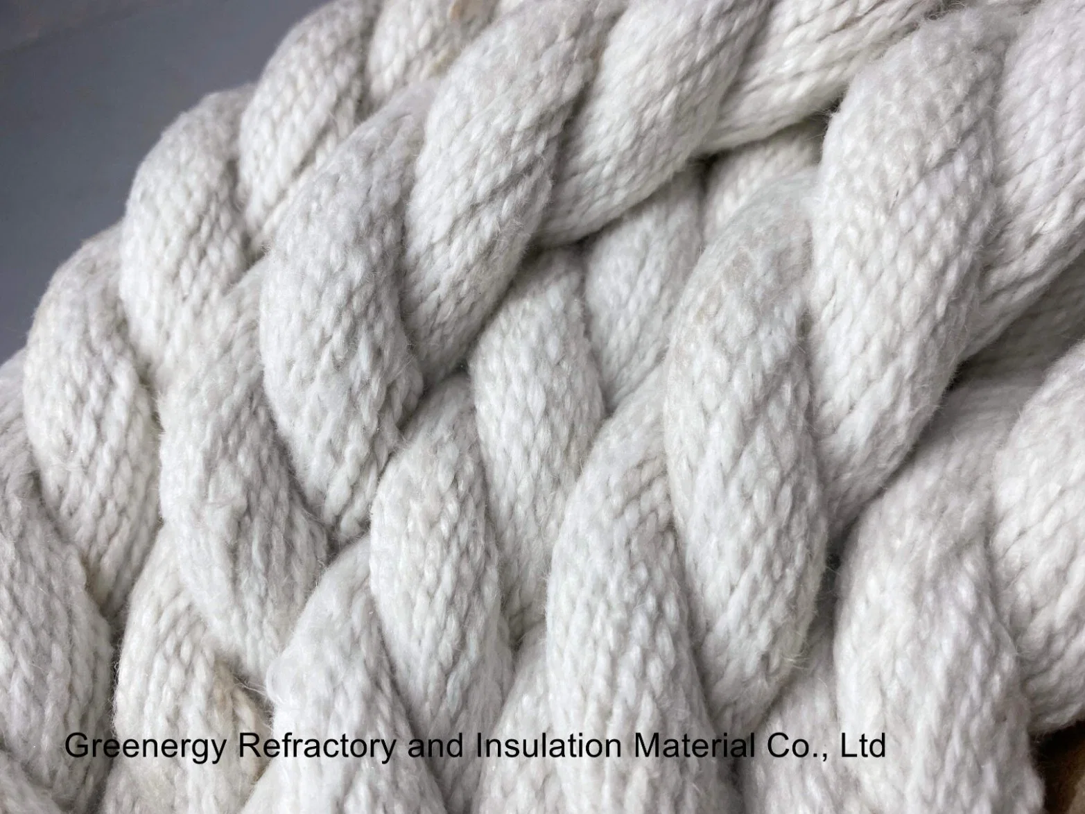 Greenergy High quality/High cost performance Reasonable Price Ceramic Fiber Rope High Temperature Insulation Twisted Round Square Sealing Rope Good Heating Resistant Sealing Material