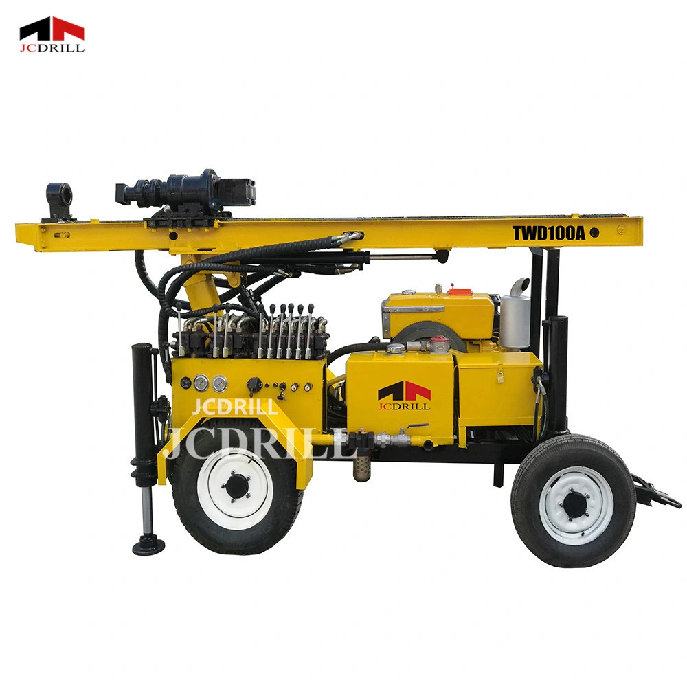 Le forage de puits de forage hydraulique de l'eau Rig/Machine/l'eau portable de forage en Chine