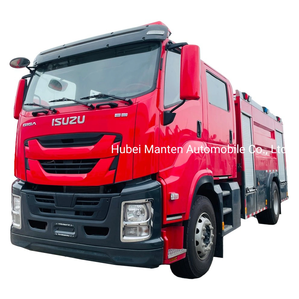 Isuzu Giga 4X2 АВТ. Euro 5 205HP бака пенообразующего раствора Fire Fighter 6000 л резервуар для воды пожарная