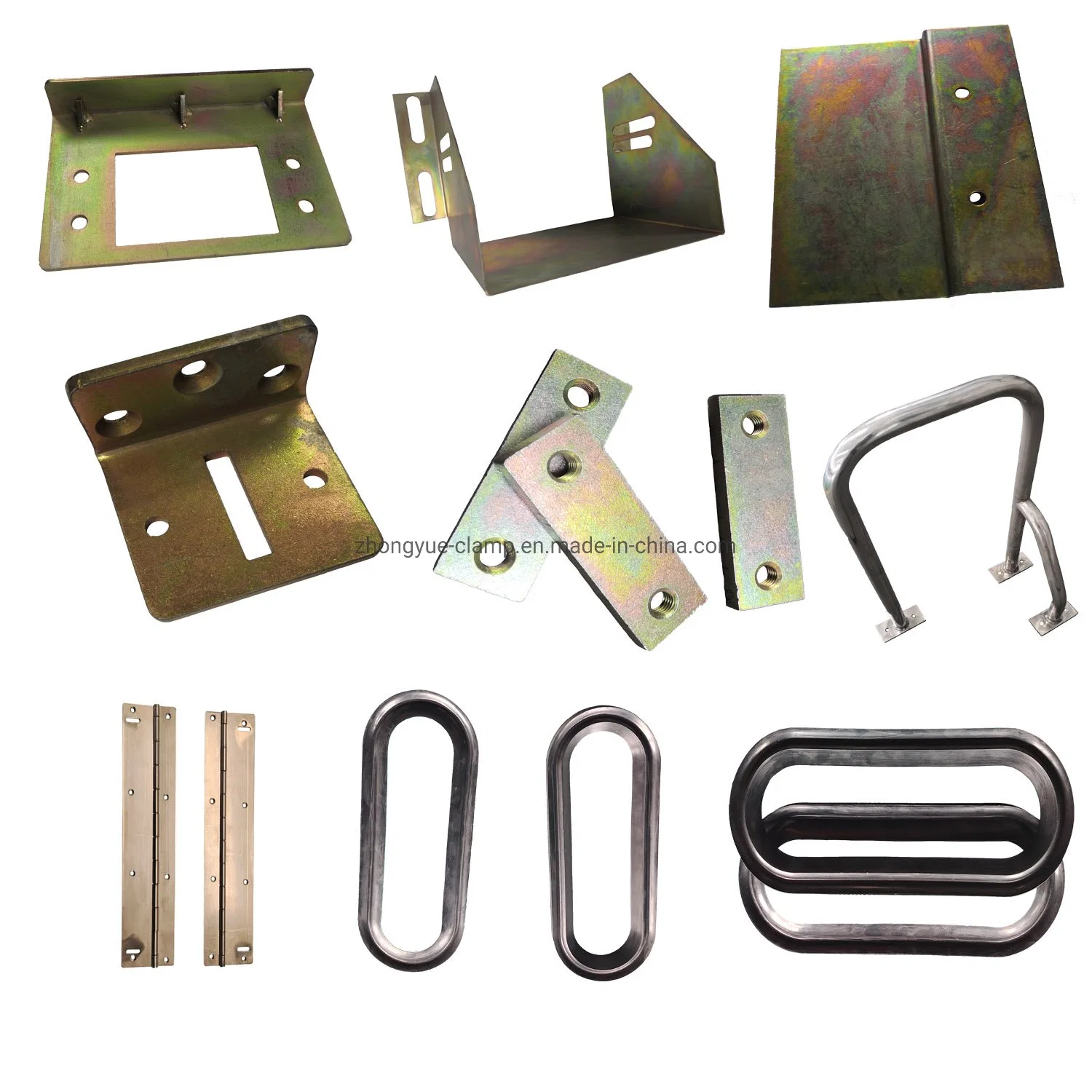 Customized E-Coating Surface Treatment Steel Metal Hardware Stamping Parts for Industry