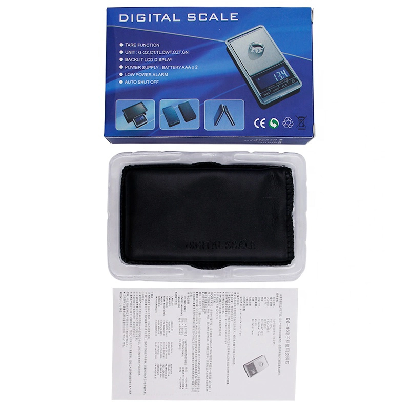 Mini Saldo electrónico portátil Digital Pocket Báscula de joyería