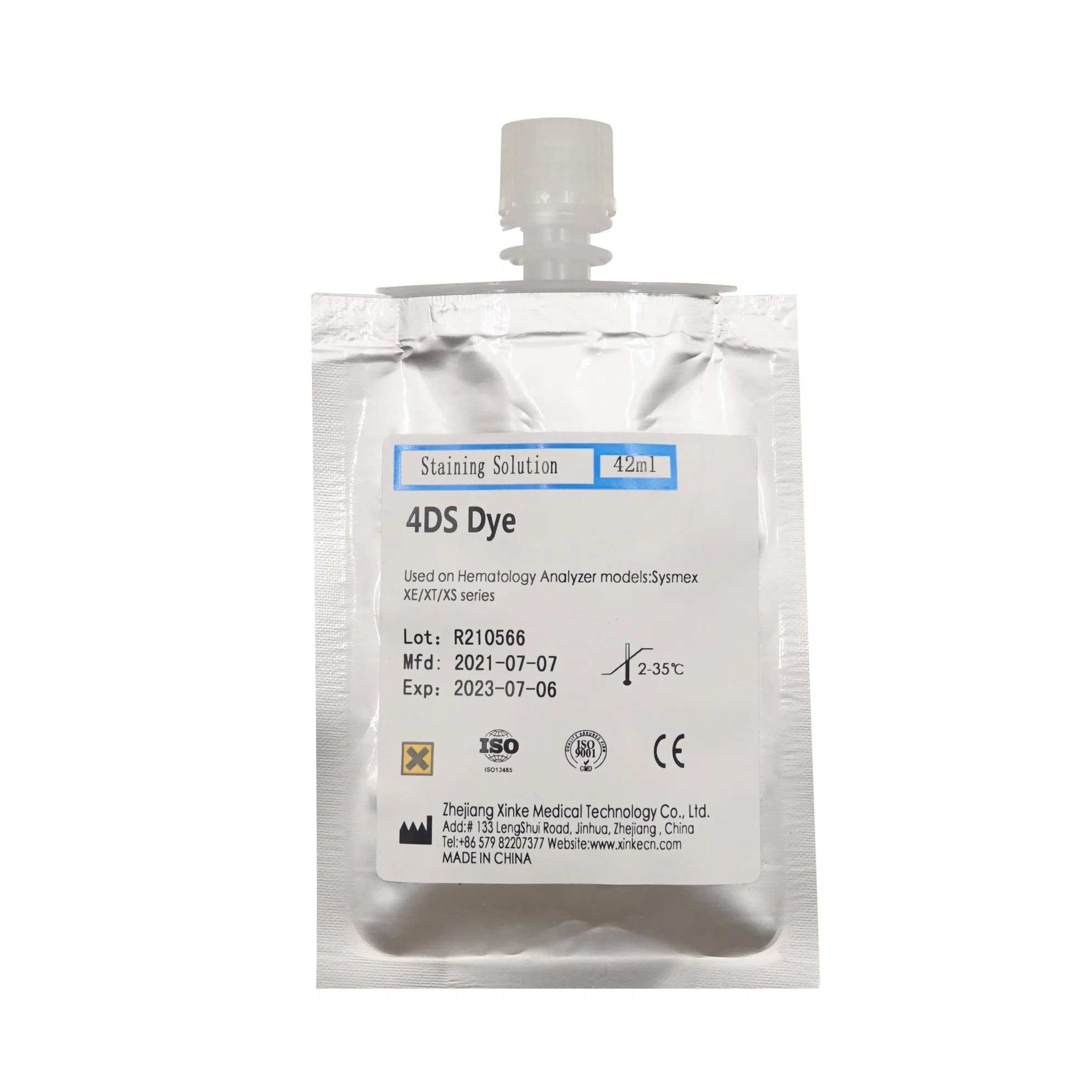 Sysmex Xs800I Hematology Reagent 4ds Dye