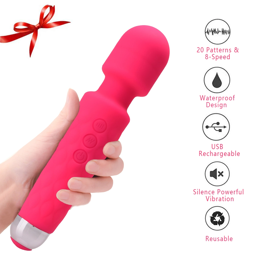 Factory Silicone Clitoral Vibrator High quality/High cost performance Safety Mini AV Vibrator Wand