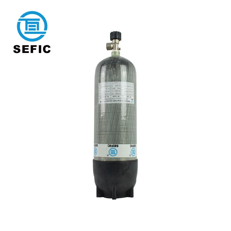 Compact Low Price 4500 Scuba Tank Carbon Fiber Cylinder