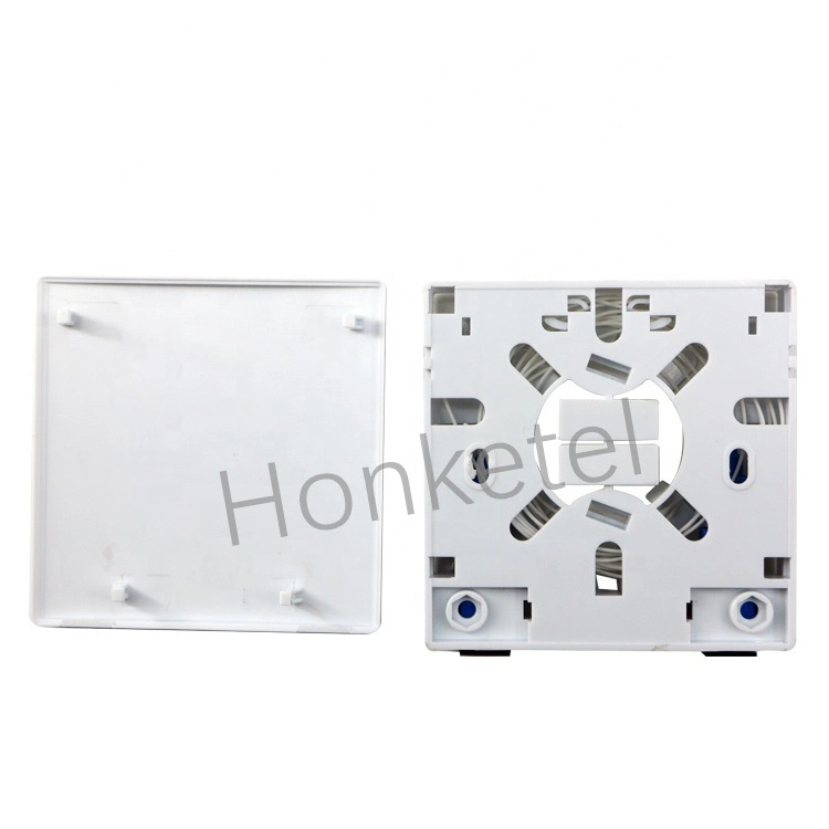 on Sale 2 Core ABS Material Otb Odb Fdb Ftb FTP Optical Fiber Indoor Terminal Box with 2PCS Sc Upc Adapters