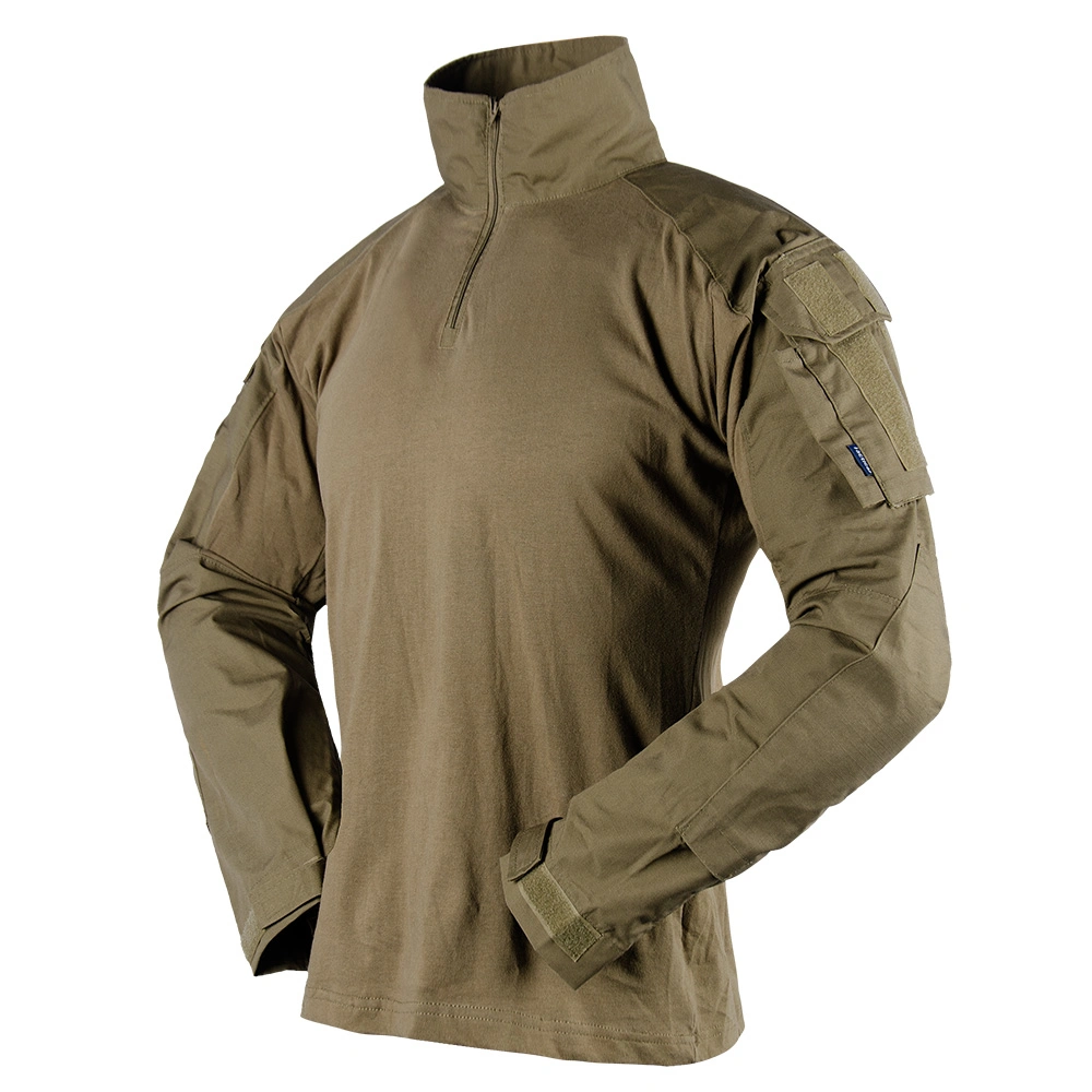 Khaki Outdoor Army style Tactical Uniform Frog Suit