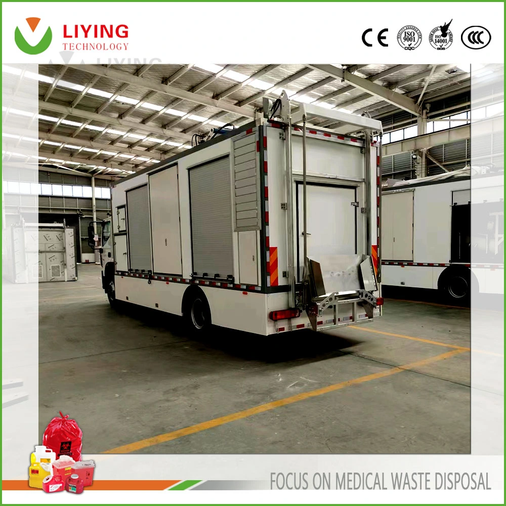 Medical Waste Disposal Equipment Vehicle with Shredder