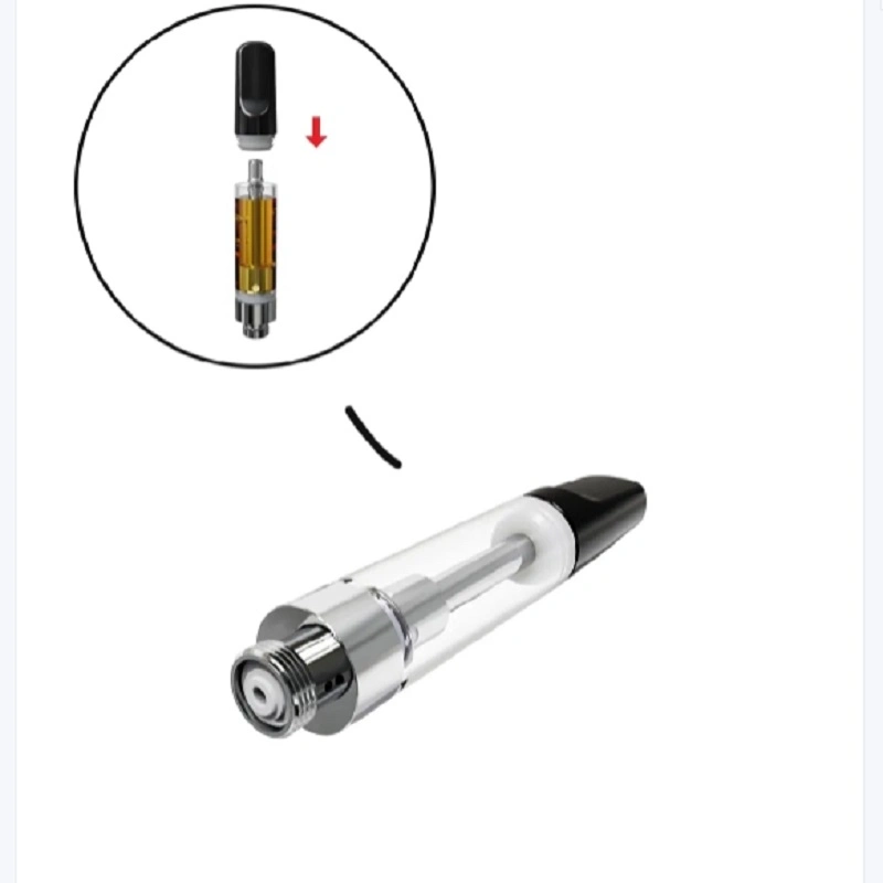 Emballage remplaçable EGO Bulk T 510 Thread Thin FRyd 0.5ml 1 ml 2 ml 2 grammes D8 G5 CG20 réservoir d'huile stylo à tête de Vape Kit de fuite de cartouche de porte-fusée en laiton céramique