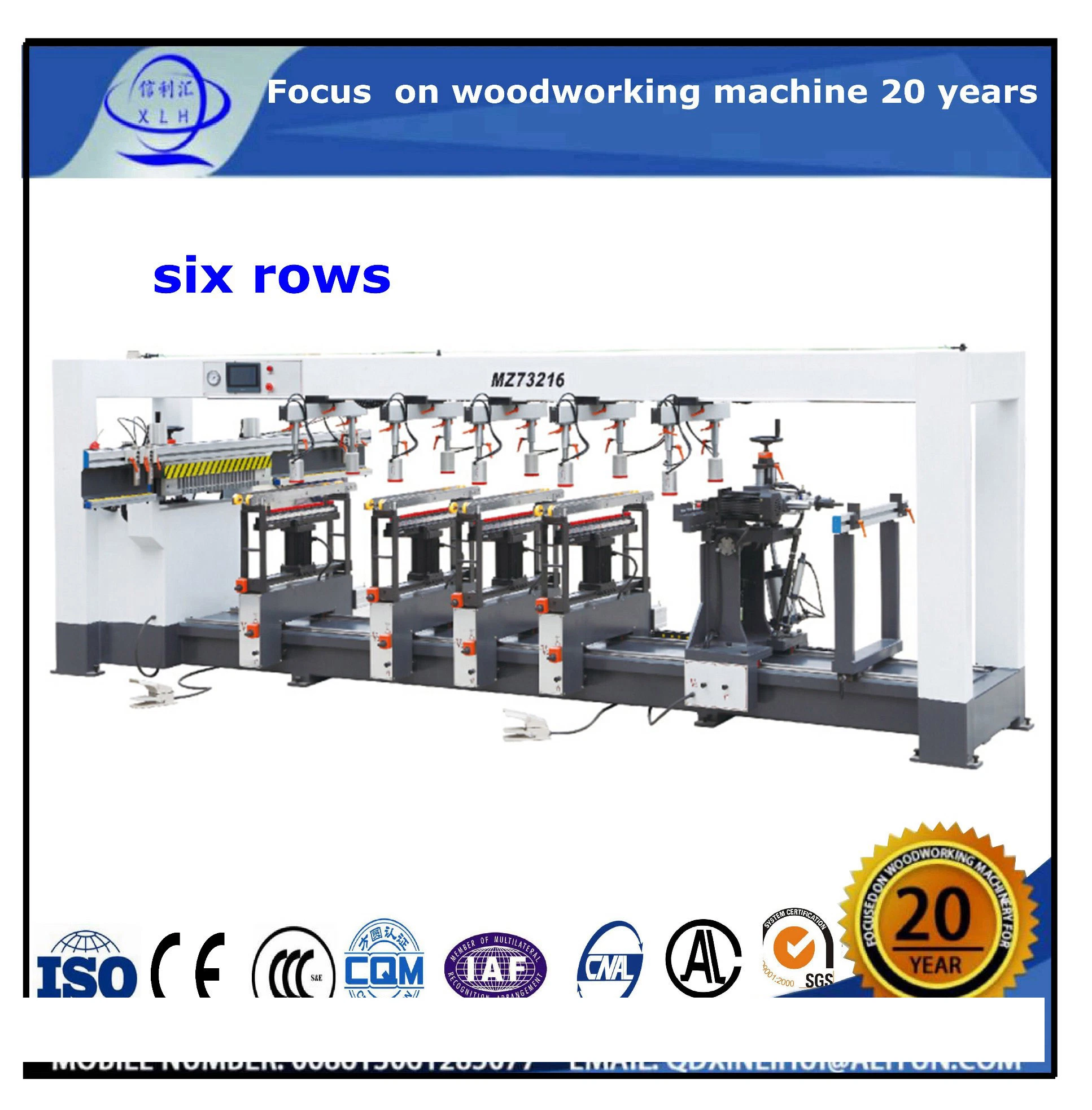 Reversal Type Rollover/ Vertical Flip/ Turnover Type Wood Boring and Vertical Bench Drilling Machine/ Hole Drilling Auto Wood Multi Boring Machines Price