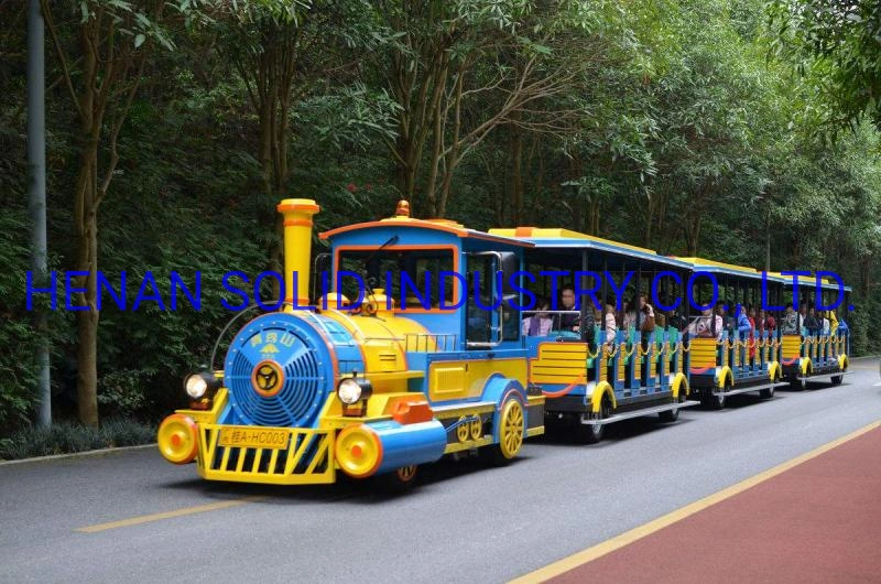 Personalize o Carton Kid Train Ride Shopping Mall Park RoHS Mini Trem sem Trackless