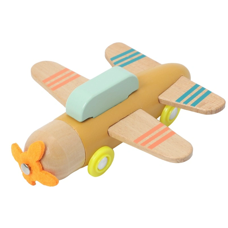 Creative Children's Small Plane Wooden Intellectual Toy