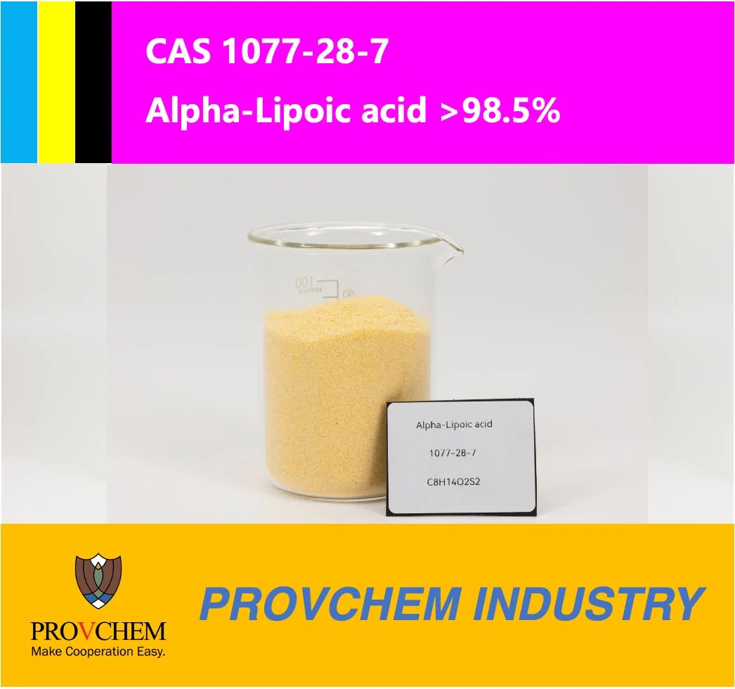 Ácido tioctico / CAS 1077-28-7 producto para el cuidado de la piel