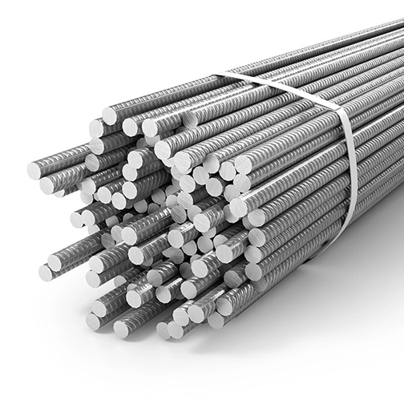 Grad 60 SS400 S355 HRB335 HRB400 HRB500 Eisen verformter Stahl Bar Rod Hot Walzed Stahl Rebar für den Gebäudebau