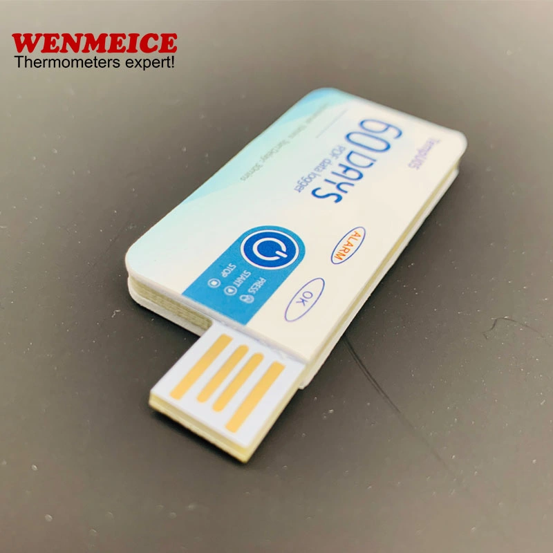 Single Use USB Type Digital Thermometers for Temperature Record of Cold Chain Good Medical Chemicals