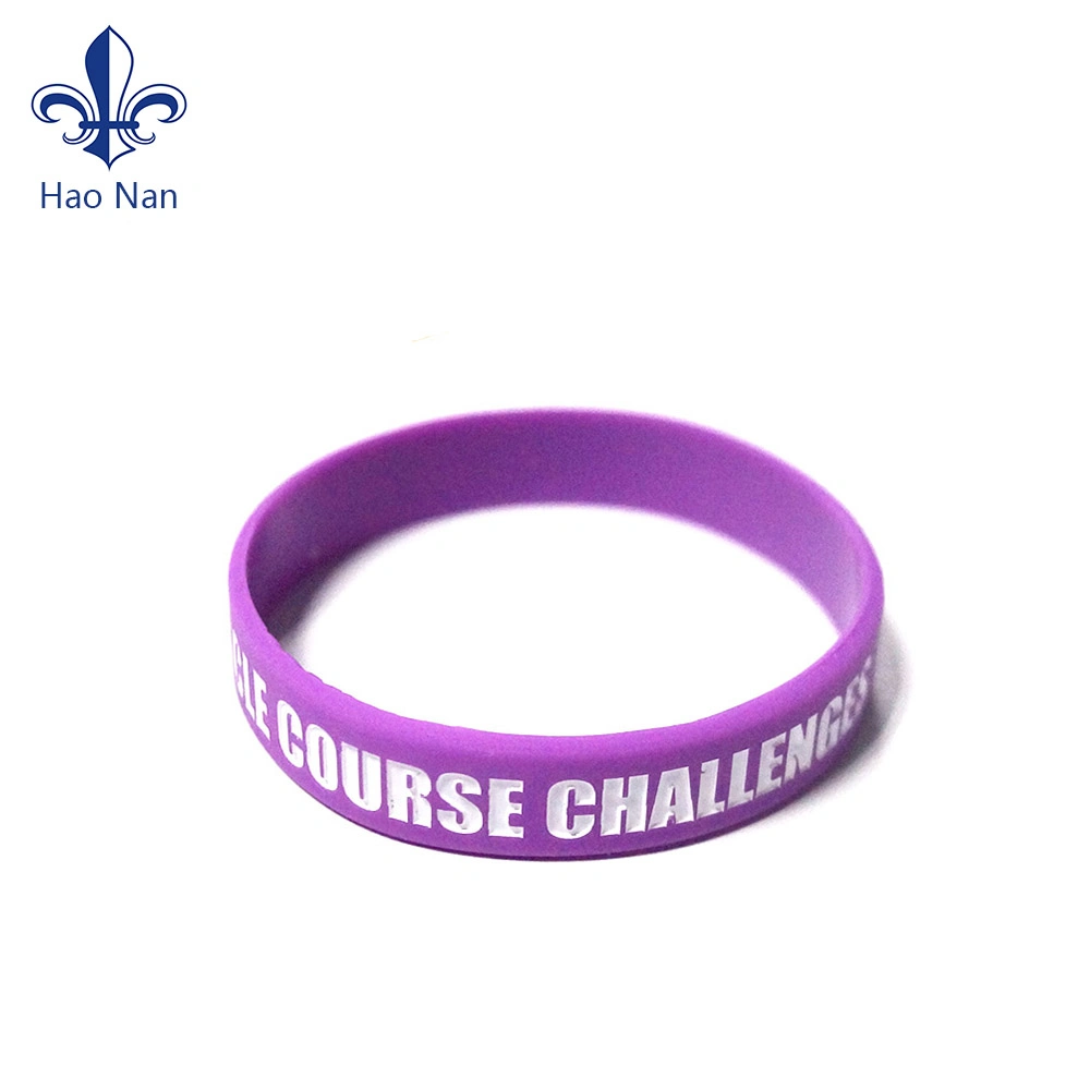 Custom Professional Debossed Silicone Wristbands for Gifts