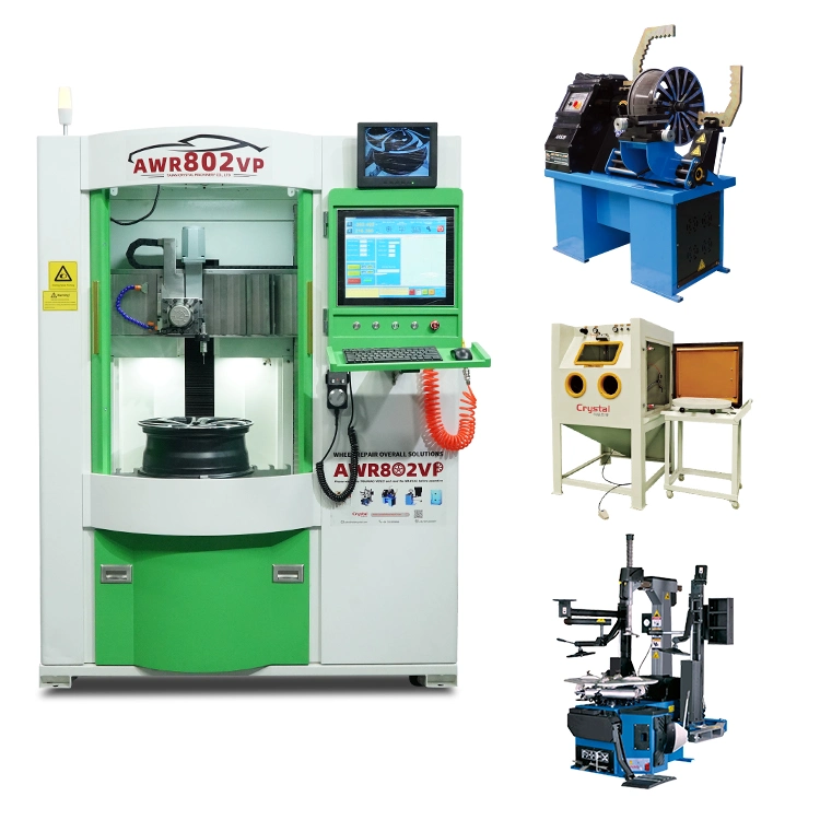 Car Alloy Refinish Diamond Cut CNC Machine Garage Tyre Shop Equipment for Sale