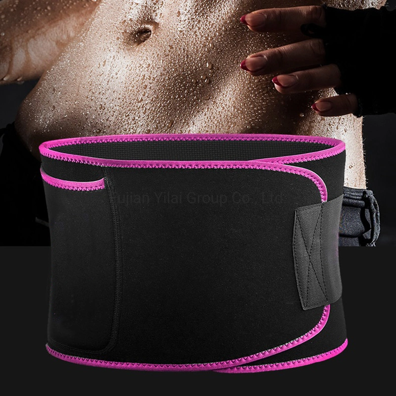 Logo Customized Stomach Wraps Waist Trainer Weight Lose Neoprene Slimming Sweat Band Waist Trimmer Belt