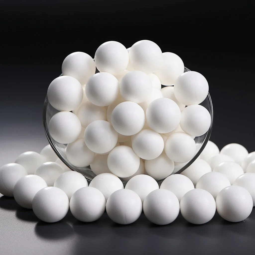 Highly Porous Industrial Grade Activated Alumina Balls (Surface Area &ge; 200m&sup2; /g) Chemical Industry Essential