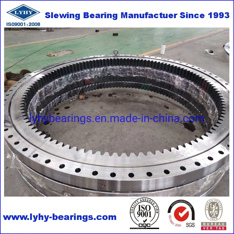 Internal Toothed Gear Swing Bearing Eight Point Contact Ball Turntable Bearing Crane Slew Ring Bearing (KUD01956-045WJ15-900-000)