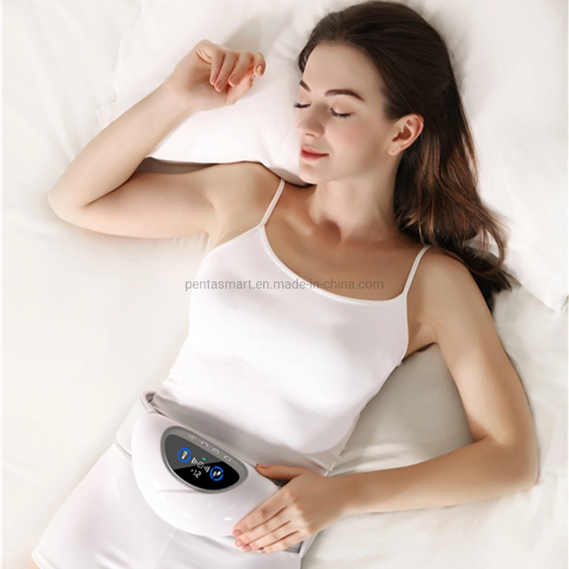 Best for Women Period Cramp Massager with Pian Relif Air Pressure Kneading Mini Waist Massage Belt