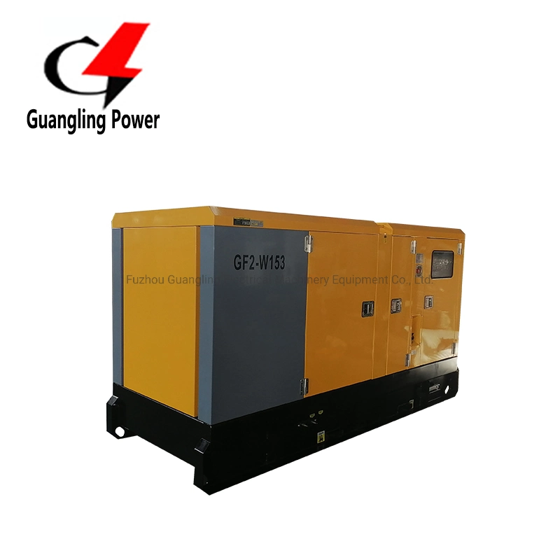 125kVA 100kw Three Phase Water-Cooled Soundproof Genest Automation Type Electric Generation Set