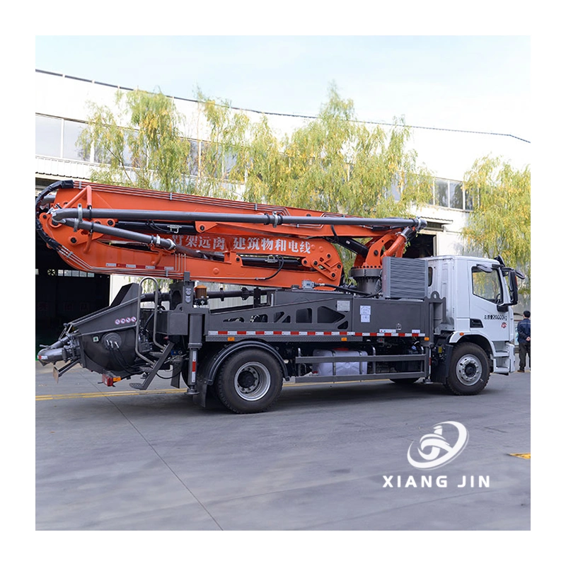 Pompes de rampe de 20 m machines de construction montées sur camion à pompe à béton à vendre