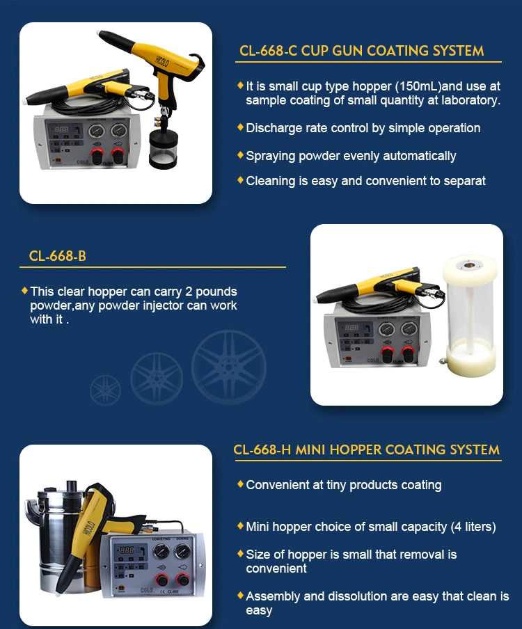 Laboratorial Spray Coating Gun for Test Surface Finishing