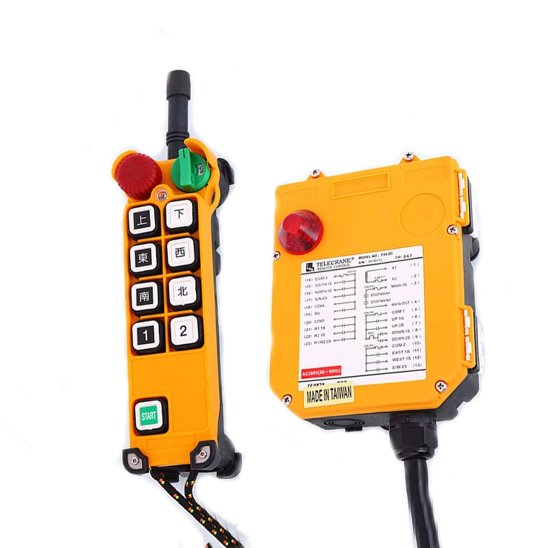 Industrial Wireless Radio Cranes Remote Control F24-8d Remote Control Receiver