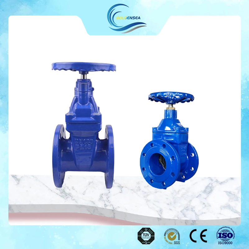 High Performance Vale Pn10 Pn16 Looks Good Flanged Gate Valve for Water