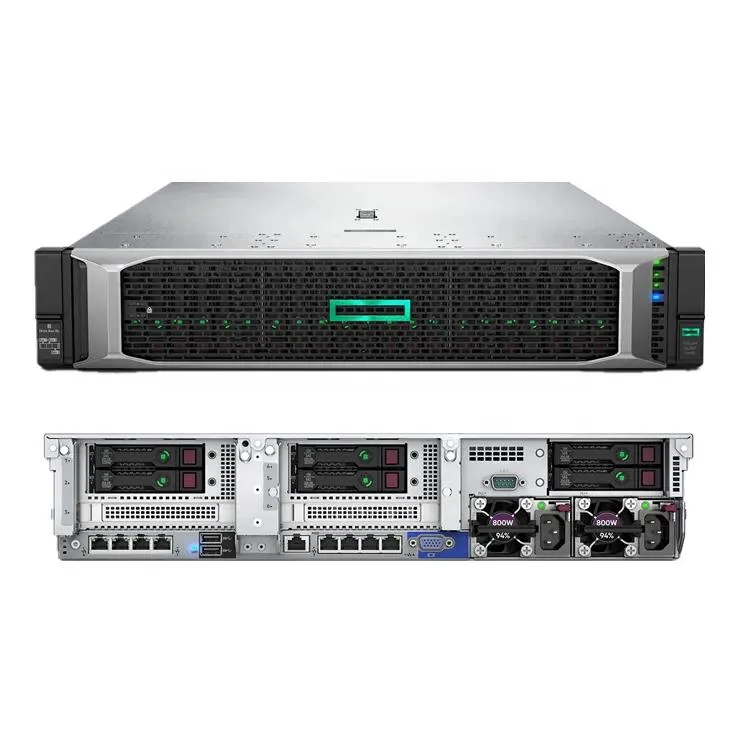 Neuer Bestand Hot Server für Intel Xeon Prozessor 16GB DDR4 Speicher 1TB Festplatte ProLiant DL380 Gen10 Server