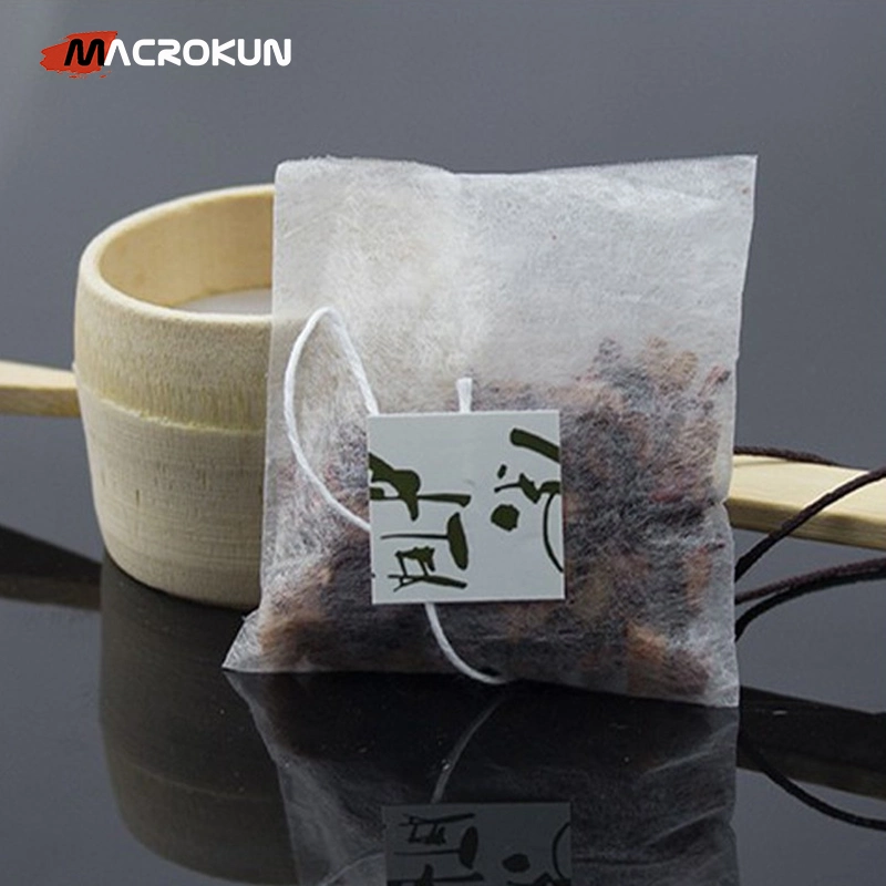 PLA Biodegradable Triangle Pyramid Shape Mesh Tea Filter Bag