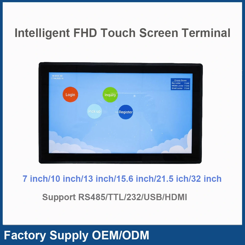 21,5 Zoll industrieller All-in-One-Touchscreen-PC für Smart Locker und Verkaufsstand