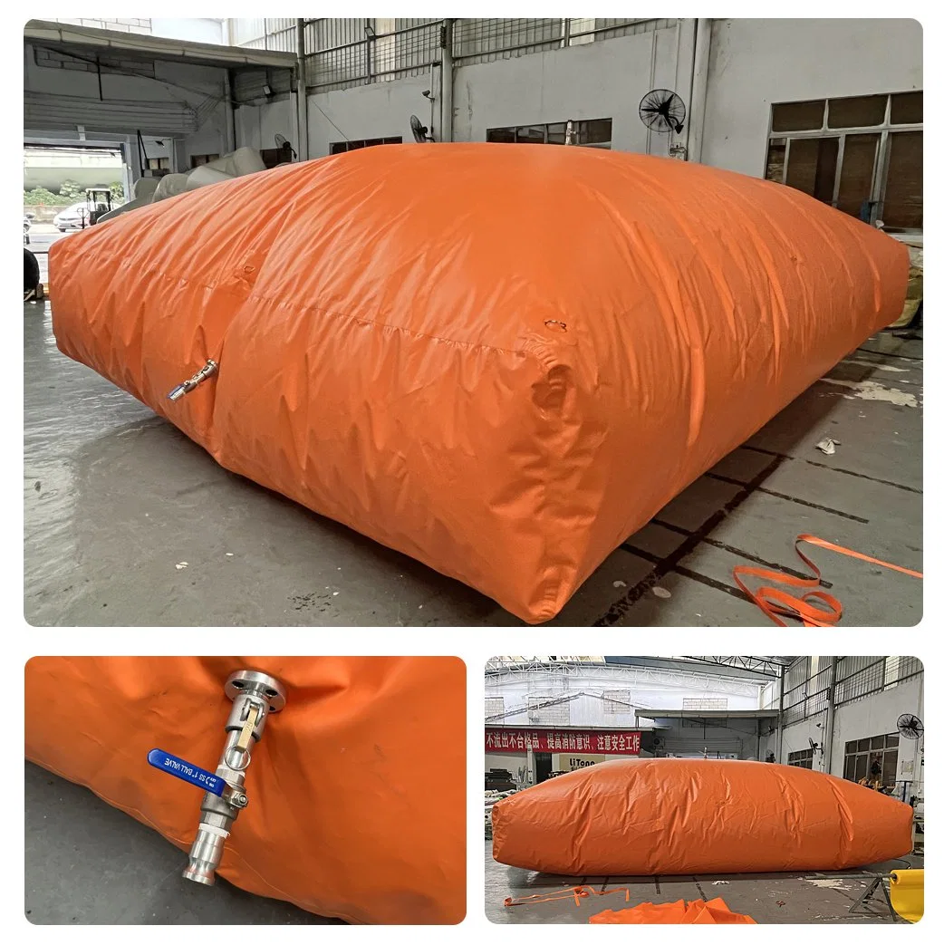 Litong Custom Fuel Bladder 20000 litros Flexitank PVC tarp lagrimeo Vejiga resistente para almacenamiento de aceite