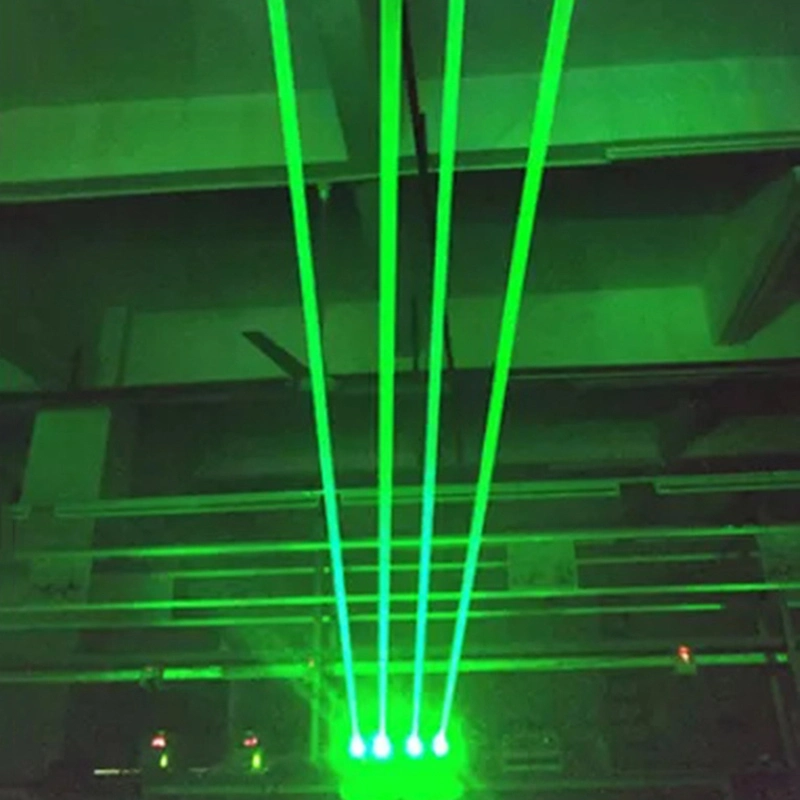 L'autoroute 520nm Feu vert de la lumière laser à haute vitesse lumière d'avertissement laser renouvelable