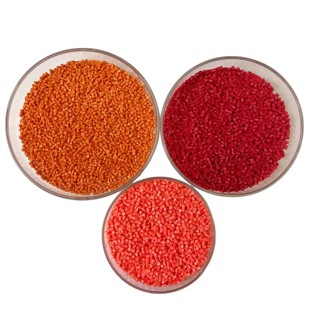 Custom Plastic Raw Materials Manufacturer PP PC PLA Color Granule Masterbatch